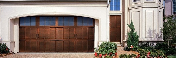 large garage door