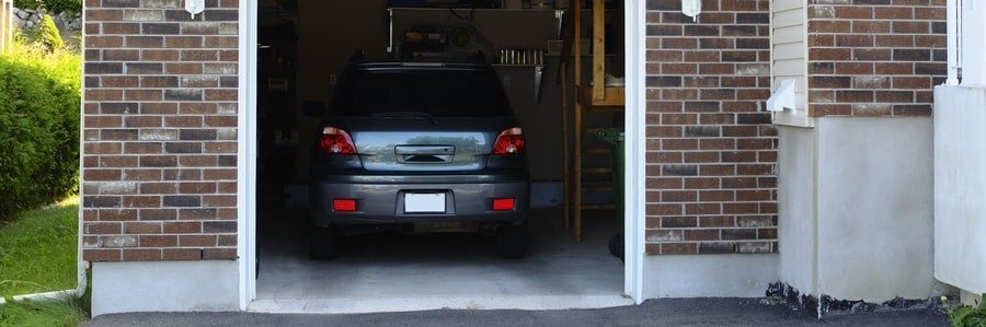 open garage door