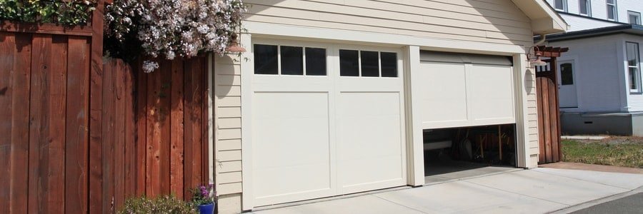 open garage door